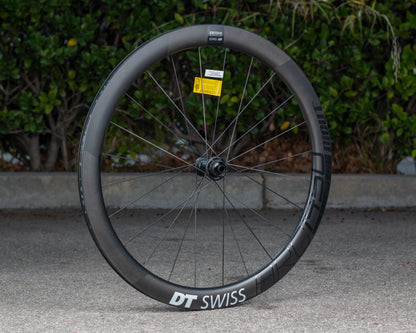 DT Swiss ARC1450 DICUT 50mm Carbon Wheelset Centerlock Disc Shimano 11s w/opkge Blk/Silver