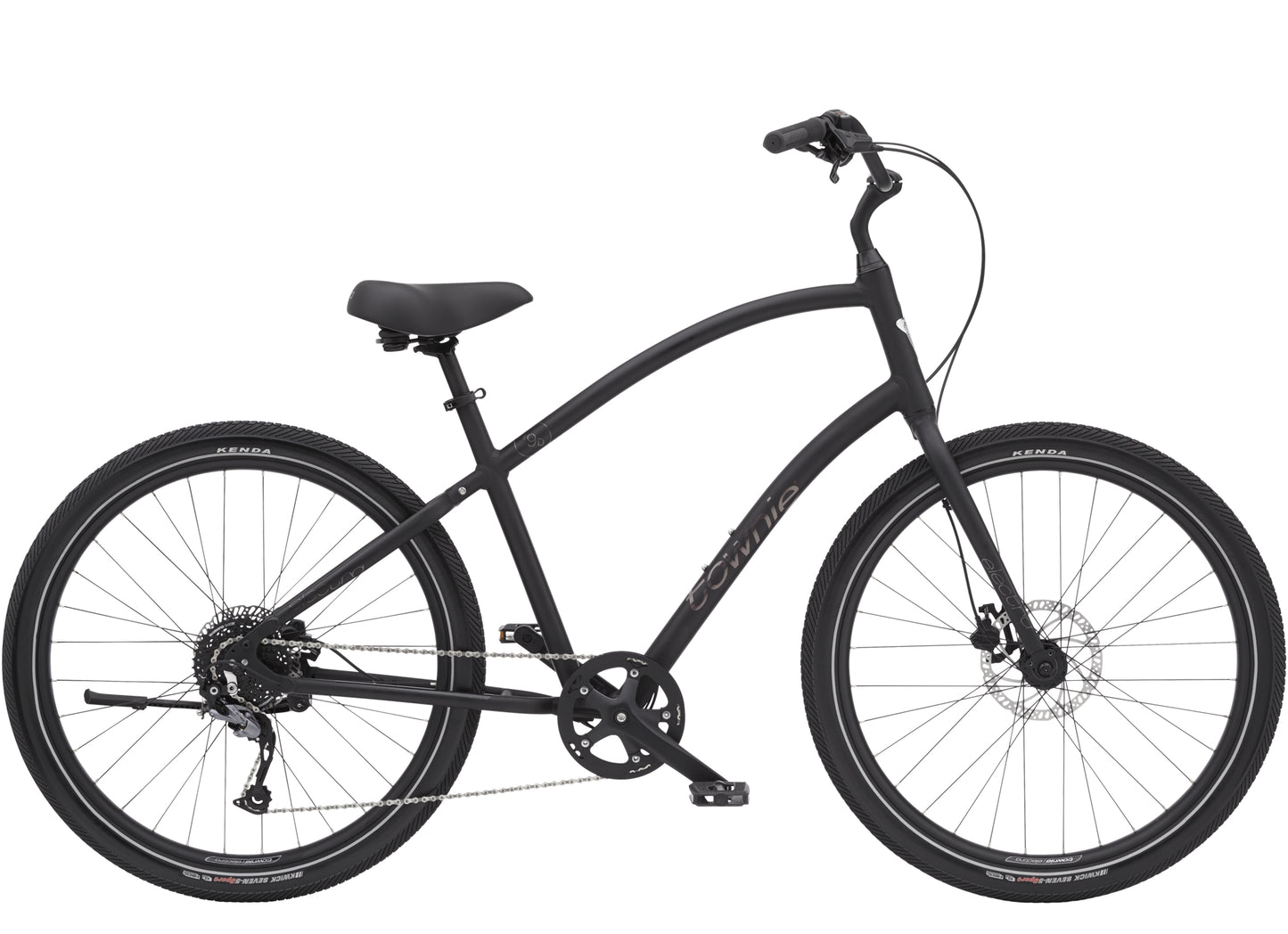 Electra Townie Path 9D Step Over Matte Black MD