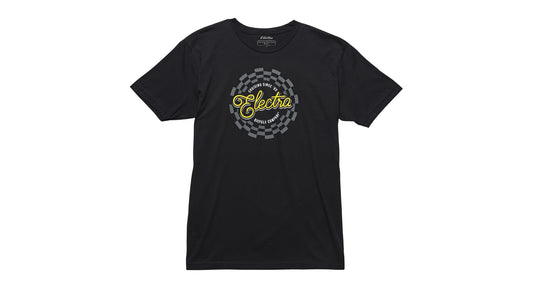 Electra Shirt  Classic Check Tee Men Black