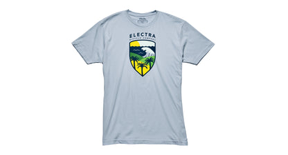 Electra Shirt  Crest Tee Men Light Blue