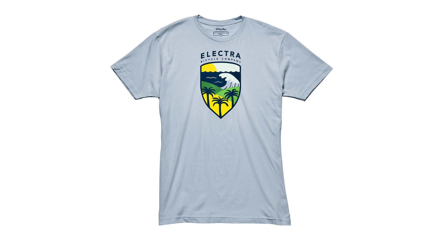 Electra Shirt  Crest Tee Men Light Blue