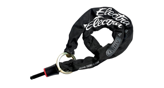 Electra Lock Part  ABUS Ring Adapter Chain 85cm Steel Black