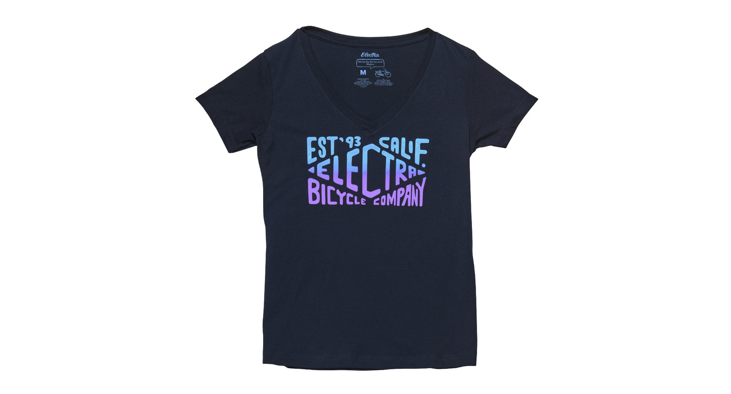 Electra Shirt  Union V Tee Women Midnight Blue