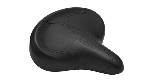 Electra Saddle  Ergo XL w/Elastomers Black