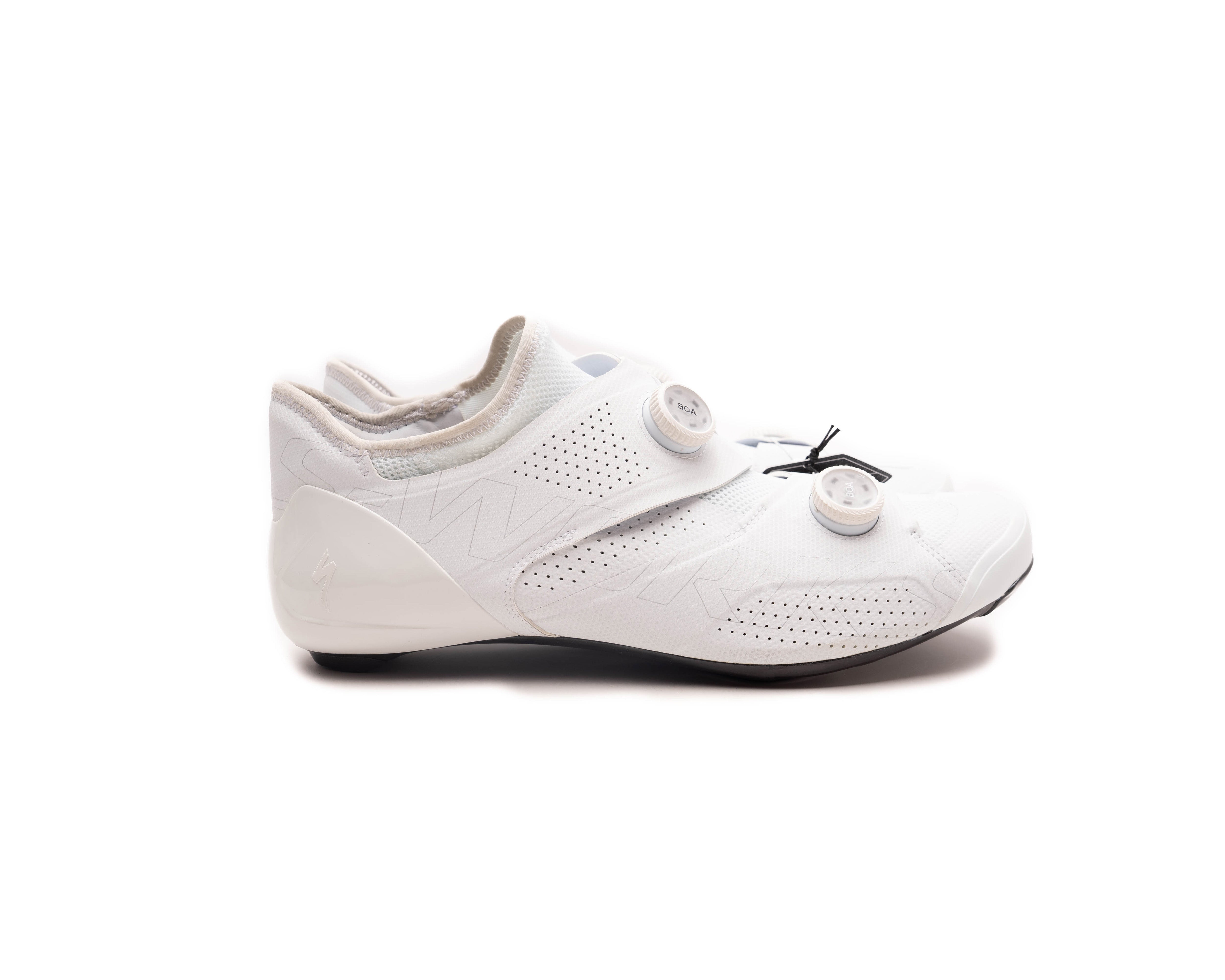 Specialized S-Works Ares Road Shoe Wht 46.5 – Incycle Bicycles