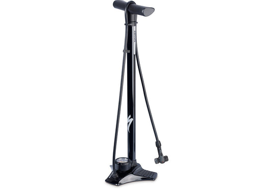 Specialized Air Tool Sport Steel Floor Pump Black - Twin Head One Size