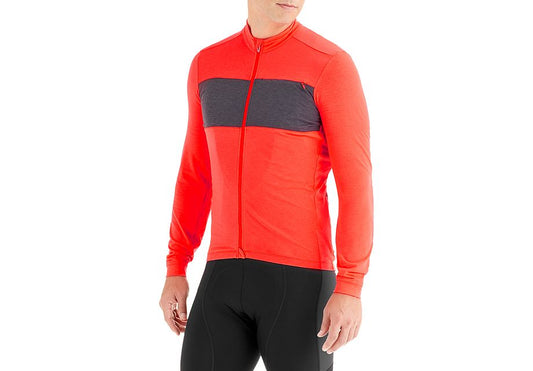 Specialized Rbx Drirelease Merino Jersey Ls Jersey Rocket Red/Carbon