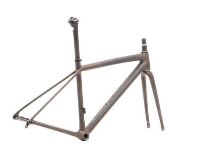 2021 Specialized S-Works Aethos Frameset Carb/CmlnRedGld/BrnzFl 49