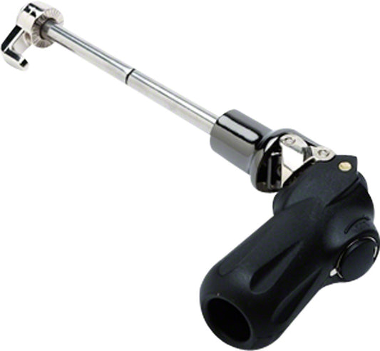 RockyMounts Lockable Long-throw Skewer: Stainless