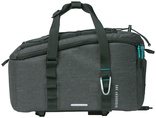BASIL DISCOVERY 365D TRUNKBAG - MEDIUM MIK ATTACHMENT BLACK