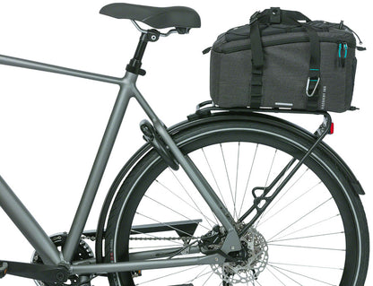 BASIL DISCOVERY 365D TRUNKBAG - MEDIUM MIK ATTACHMENT BLACK