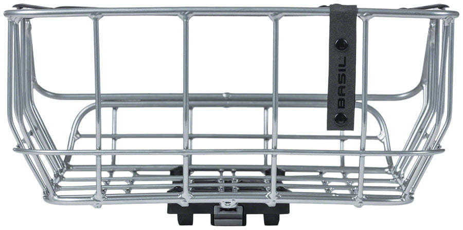 バジル　BASIL PORTLAND FRONT BASKET バスケット　カゴ BASIL バジル ブレーメン アルミニウム フロントバスケット 自転車カゴ