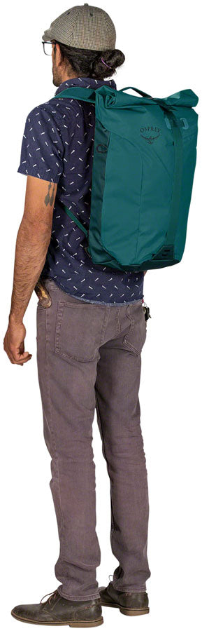Osprey Transporter Roll Top Wp 30 Night Jungle Blue Sacs à dos Osprey Transporter Roll Top Wp 30 Night Jungle Blue Sacs à dos