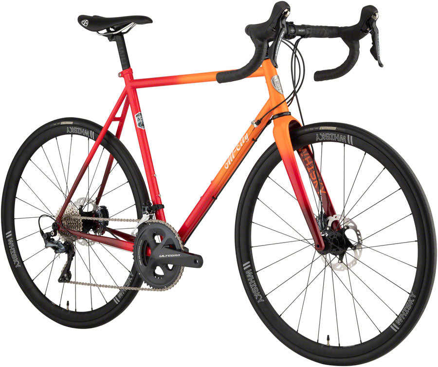 All-City Zig Zag Ultegra Bike  - Orange/Red Fade