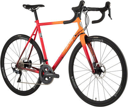 All-City Zig Zag Ultegra Bike  - Orange/Red Fade