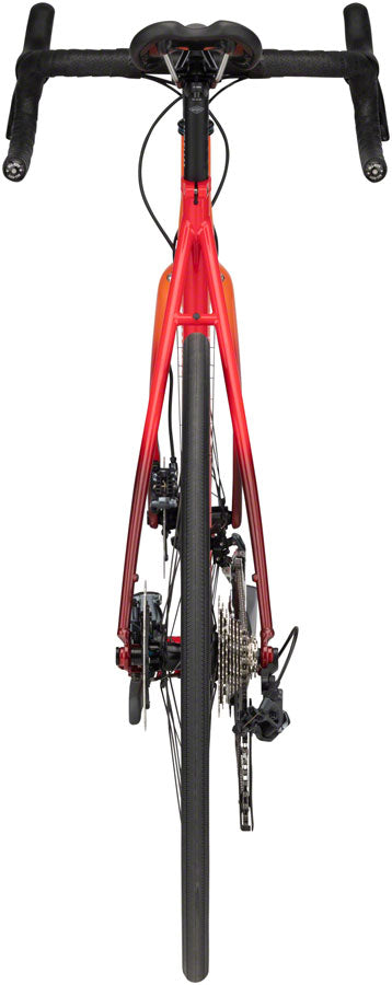 All-City Zig Zag Ultegra Bike  - Orange/Red Fade