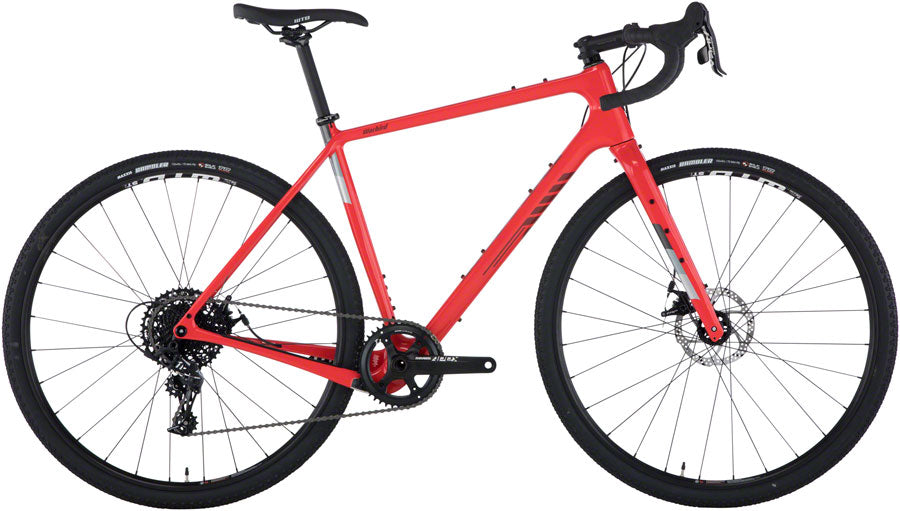 Salsa Warbird Carbon Apex 1 700 Bike - Red