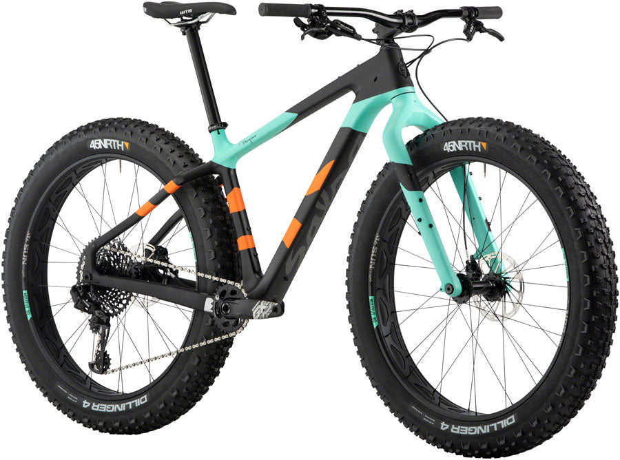 Salsa Beargrease Carbon GX Eagle Fat Bike - Black