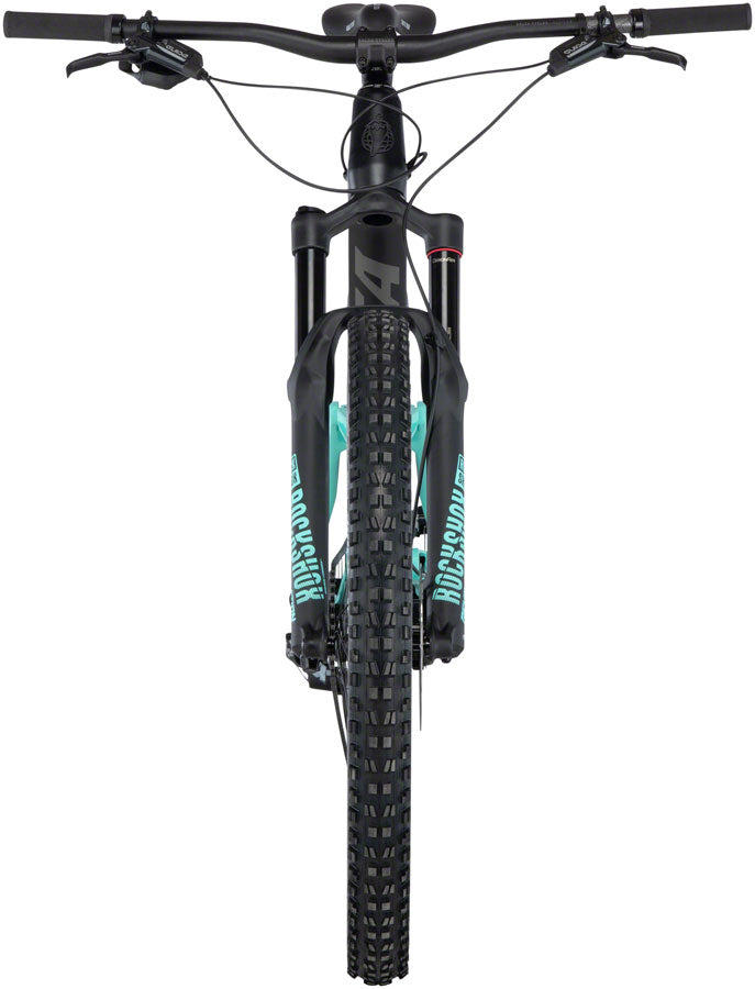 Salsa Rustler Carbon NX Eagle Bike - Black/Blue/Fade