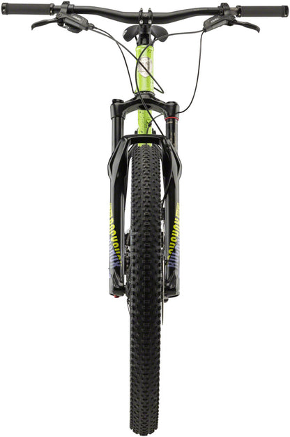 All-City Electric Queen Bike - Blue/Lime Splatter