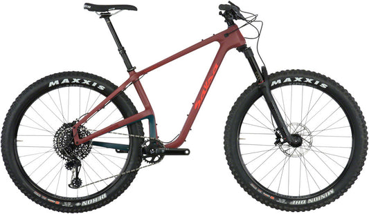 Salsa Woodsmoke X01 Eagle 27.5+ Matte Maroon/Navy