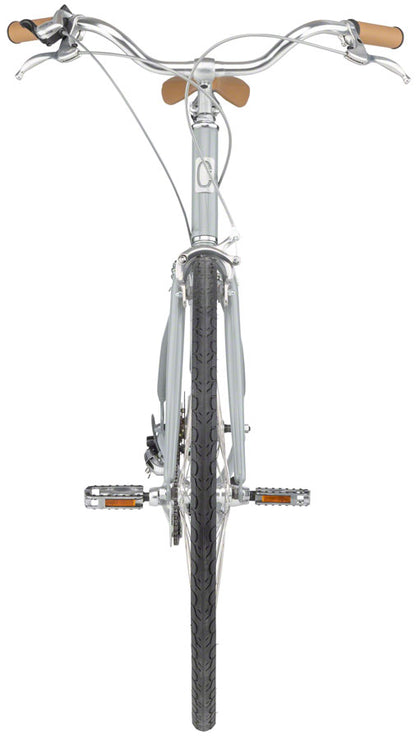 Civia Lowry 7-Speed Step-Over Bike - Gray/Yellow