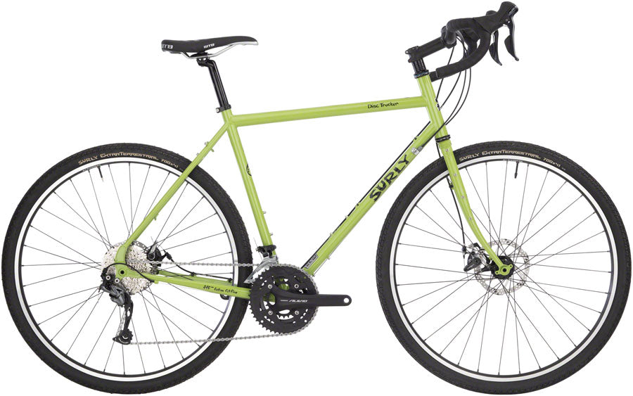 Surly Disc Trucker Bike - Pea Lime Soup 700