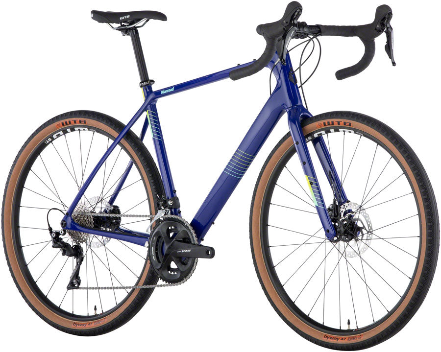 Salsa Warroad Carbon 105 650 Bike - Dark Blue