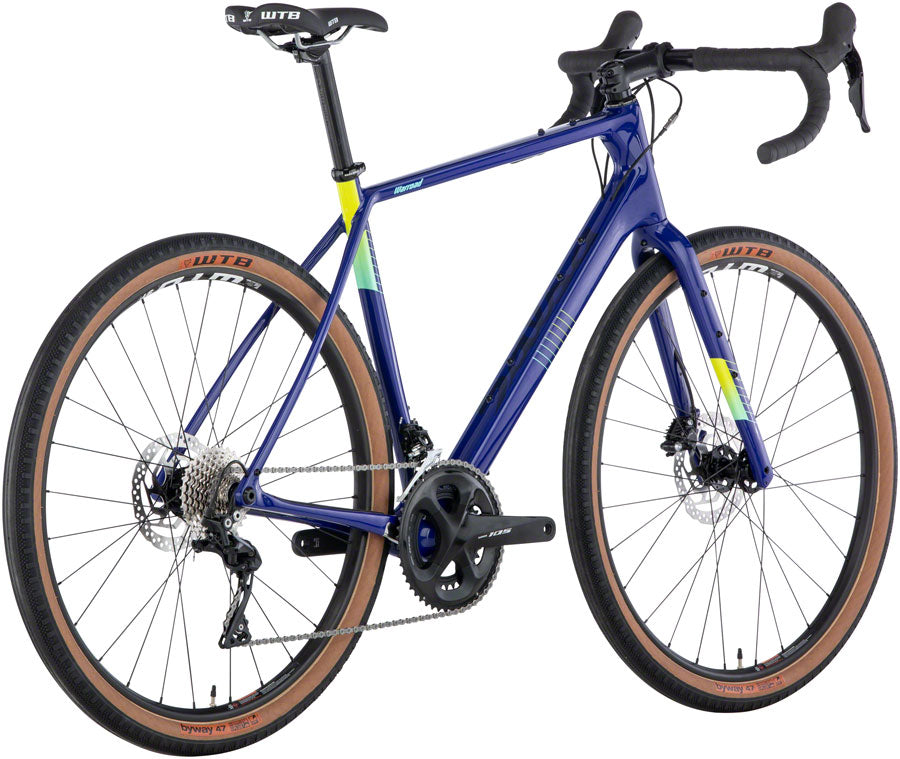 Salsa Warroad Carbon 105 650 Bike - Dark Blue