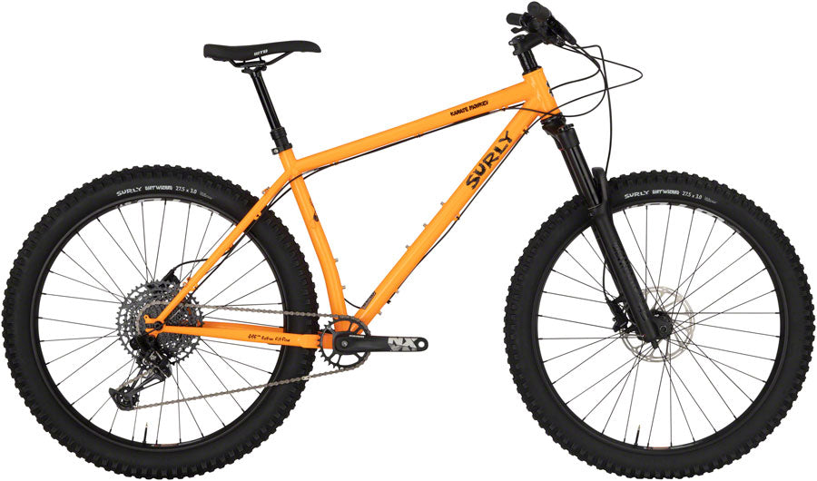 Surly Karate Monkey Front Suspension Bike - Toxic Tangerine
