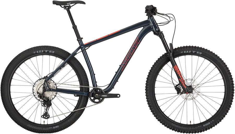Salsa Timberjack XT 27.5+ Bike - Dark Blue