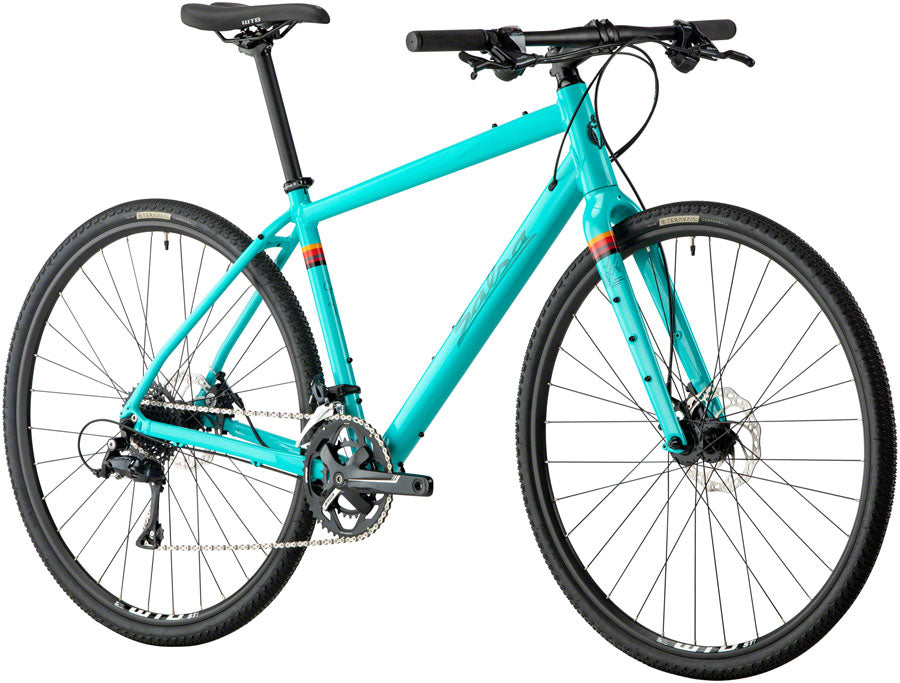Salsa Journeyman Flat Bar Sora 700 Bike - Teal
