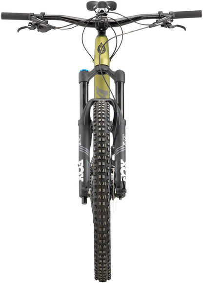 Salsa Rustler Carbon XT Bike - Green/Raw Fade