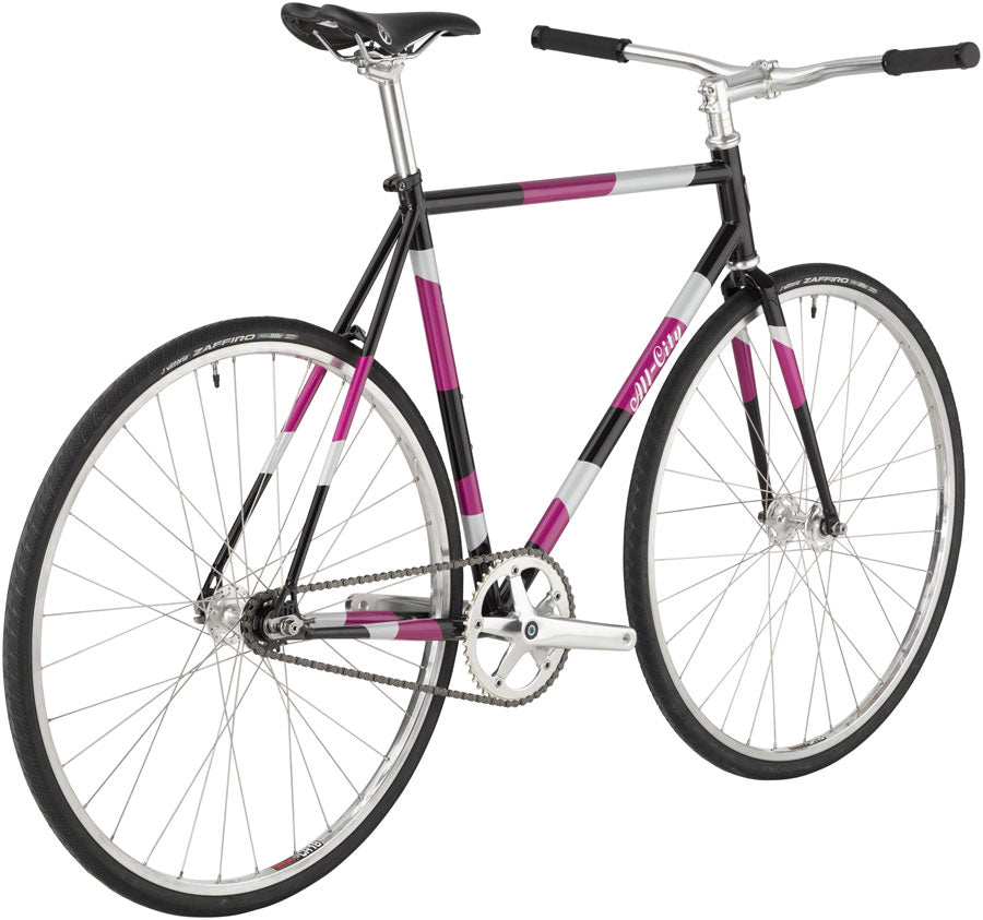 All-City Big Block Bike - Midnight/Frost/Violet – Incycle Bicycles
