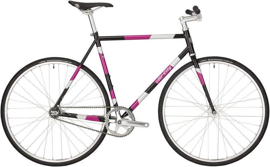 All-City Big Block Bike - Midnight/Frost/Violet – Incycle Bicycles