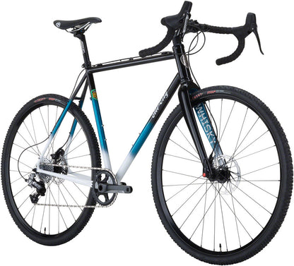 All-City Macho King Bike - Black/Teal Fade