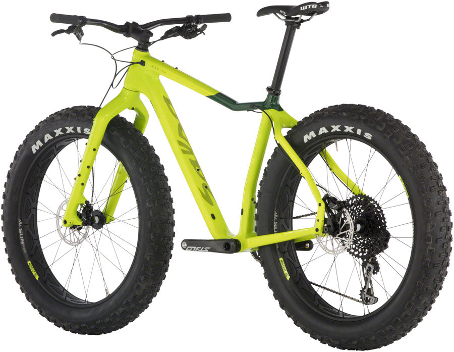 Salsa Mukluk Carbon GX Eagle Fat Bike - Lime Green