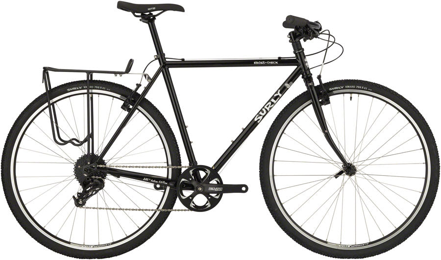 Surly Cross-Check Flat Bar Bike - Gloss Black