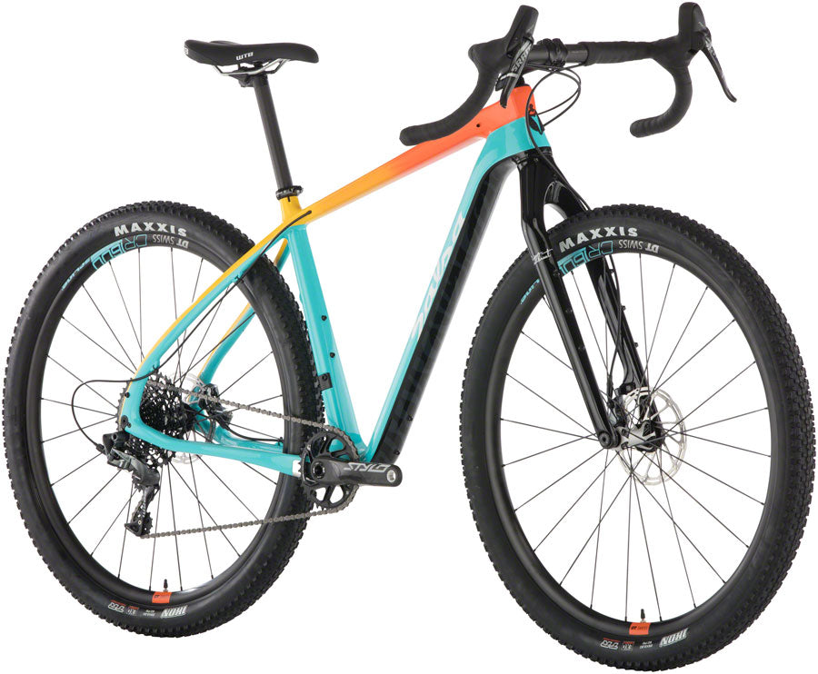 Salsa Cutthroat Force 1 Bike - Teal/Orange Fade