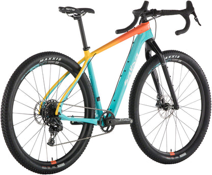 Salsa Cutthroat Force 1 Bike - Teal/Orange Fade