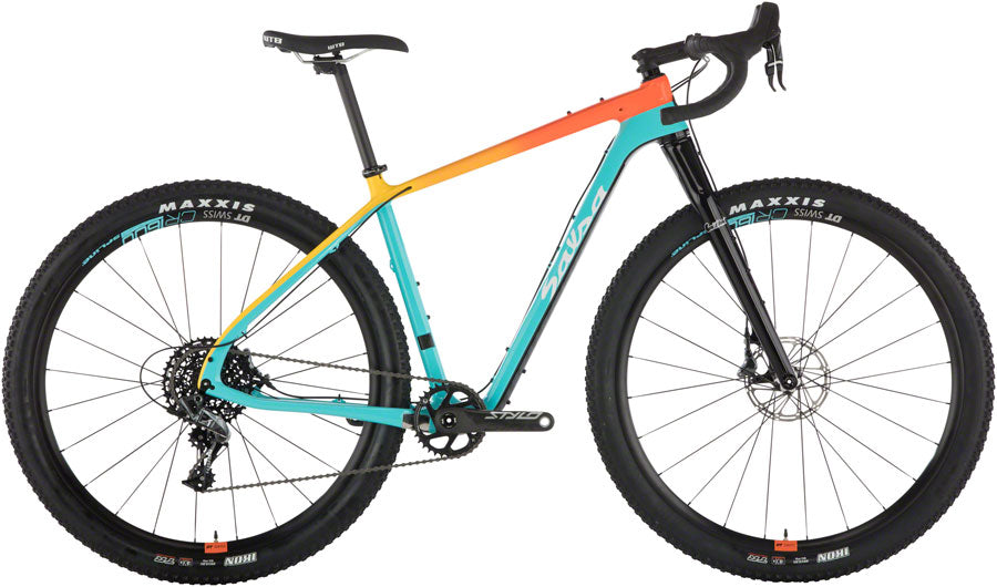 Salsa Cutthroat Force 1 Bike - Teal/Orange Fade