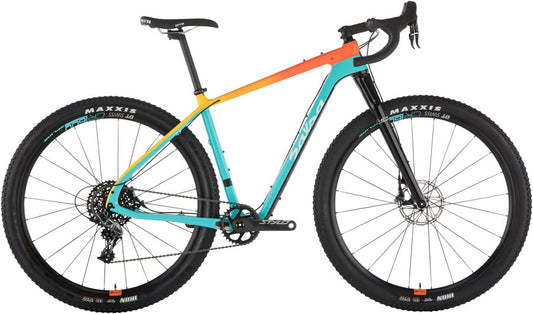 Salsa Cutthroat Force 1 Bike - Teal/Orange Fade