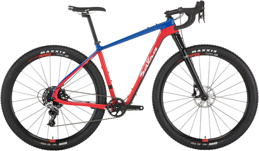 Salsa Cutthroat Rival 1 Bike - Red/Blue