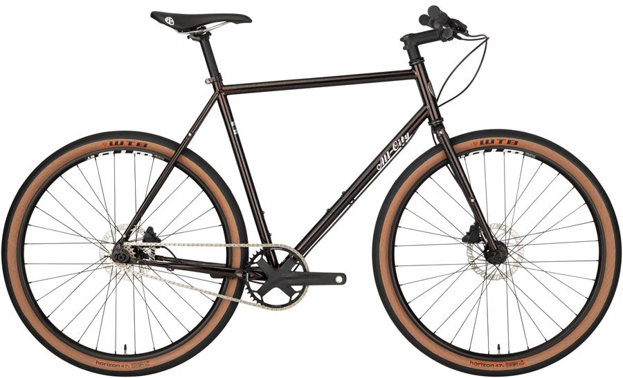 All-City Super Professional Single Speed Bike - Goldust