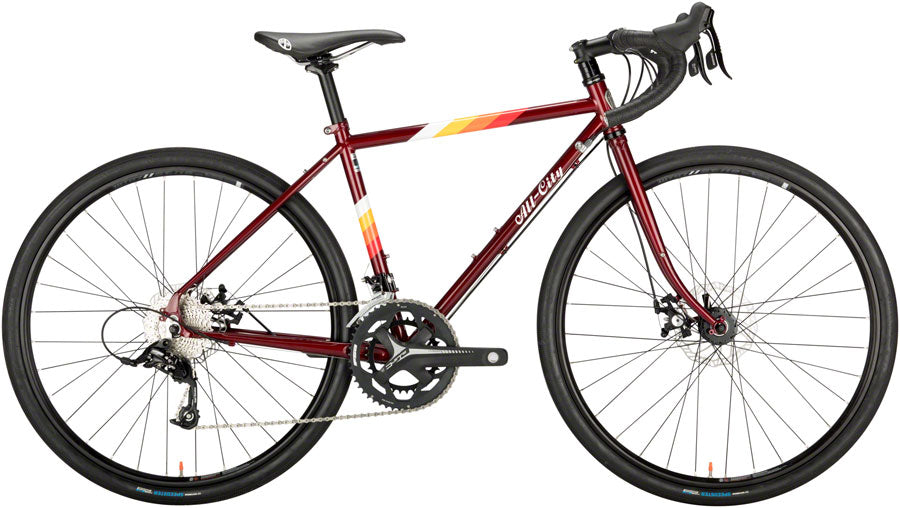 All-City Space Horse Disc Bike - Dark Red