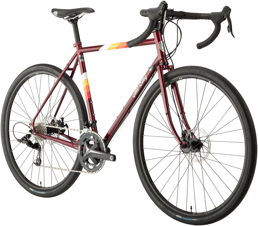 クリスマスセール AllCITY SPACEHORESE size49 All-City Space Horse Disc Bike - Dark Red – Incycle Bicycles