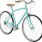 Civia Lowry 1-Speed Step-Over Bike - Mint Green/Teal