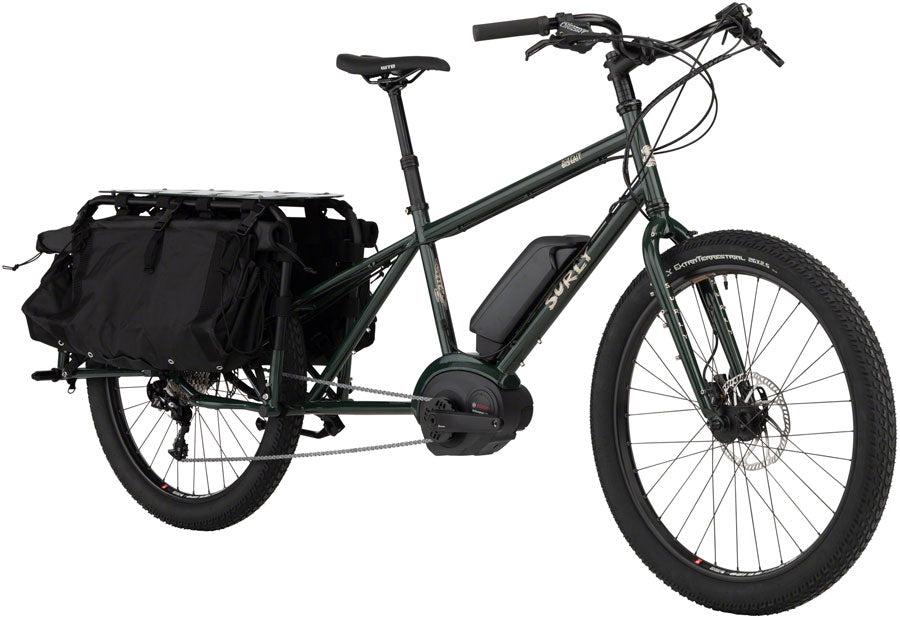 Surly Big Easy Cargo Ebike - Deep Forest Green