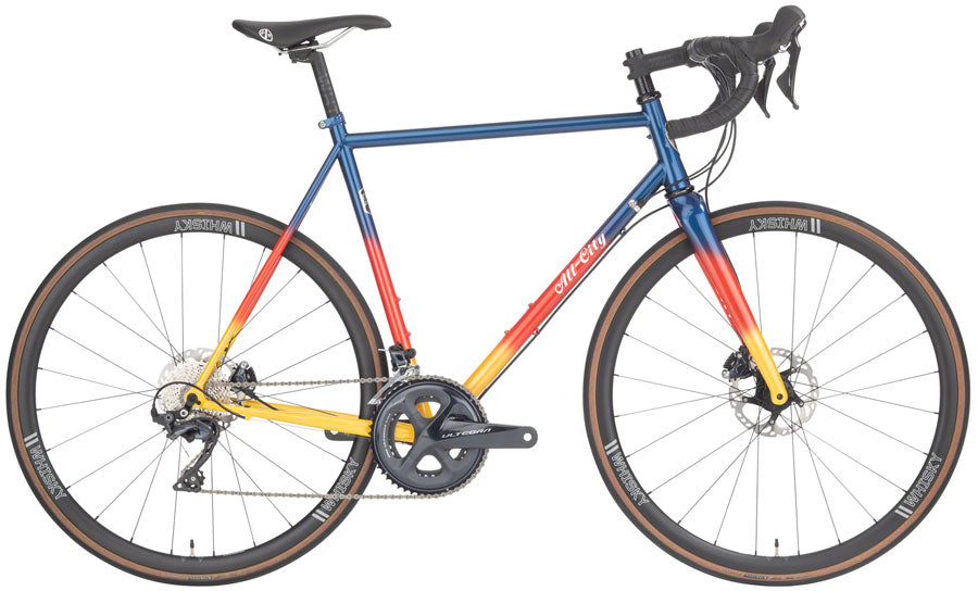 All-City Zig Zag Ultegra Bike - Sunset Glow