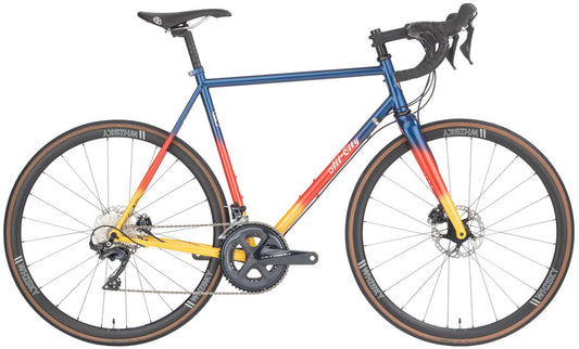 All-City Zig Zag Ultegra Bike - Sunset Glow
